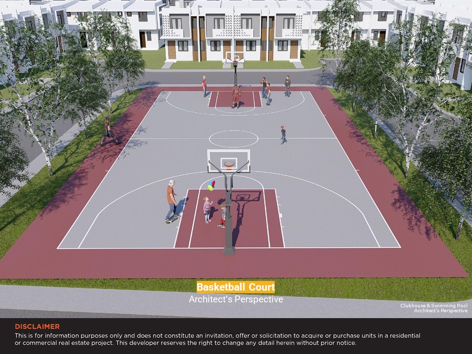 Artist Perspective - Basketball court
